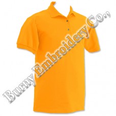 Gents Yellow Short Sleeve Polyester Cotton T-Shirts Polo Shirts